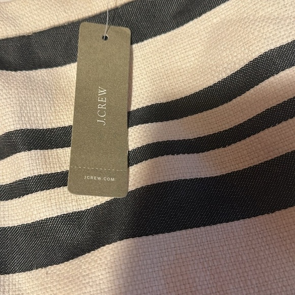 J.Crew Pencil Skirt brand new with tags size 0 blue and white stripes - Picture 2 of 3